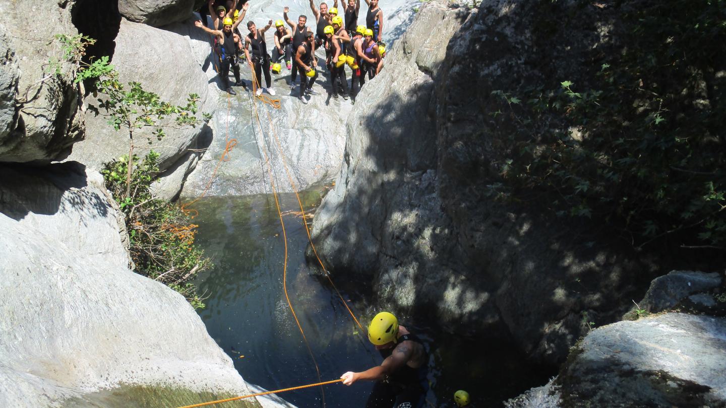 Canyoning Κίσσαβος