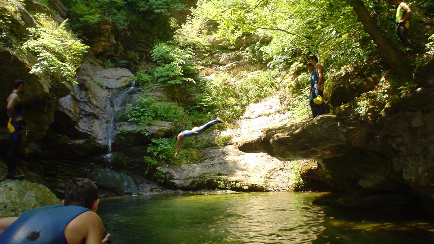 Canyoning Κίσσαβος