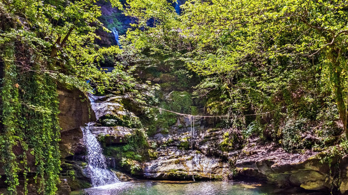 The Calypso Waterfall on Mount Kissavos | Visit Thessaly