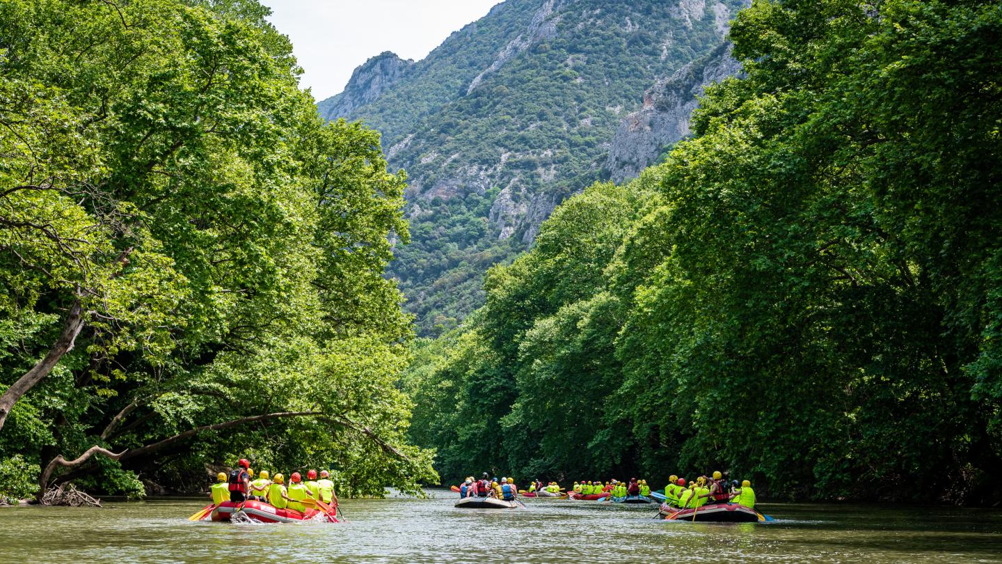 Rafting Πηνειός