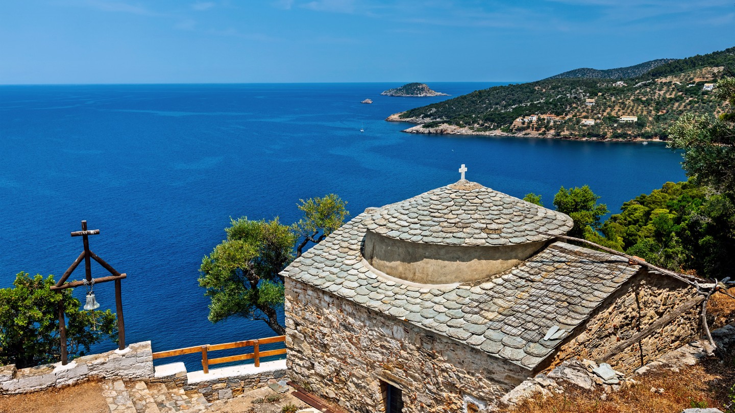 The Chapel of Agioi Anargyroi in Alonnisos