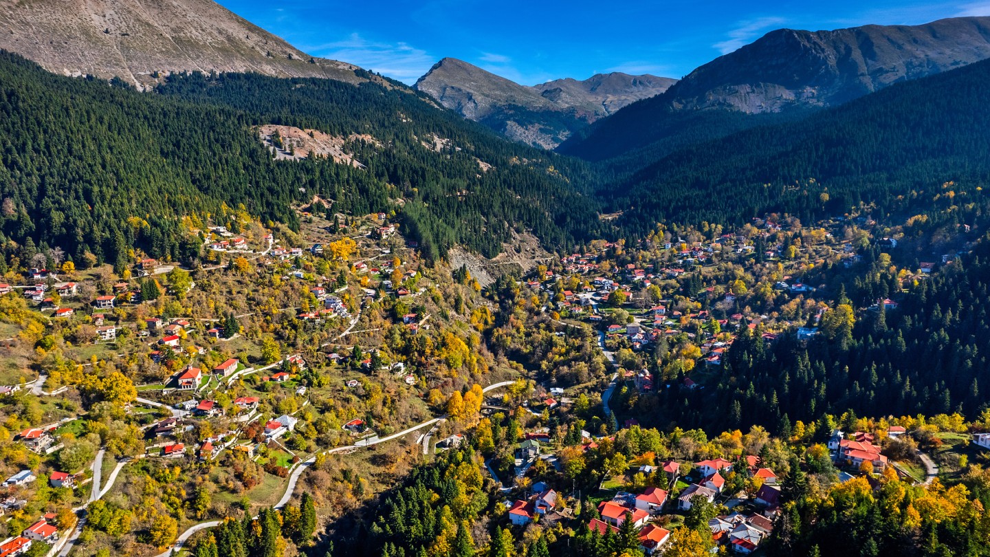 Krania village in Aspropotamos