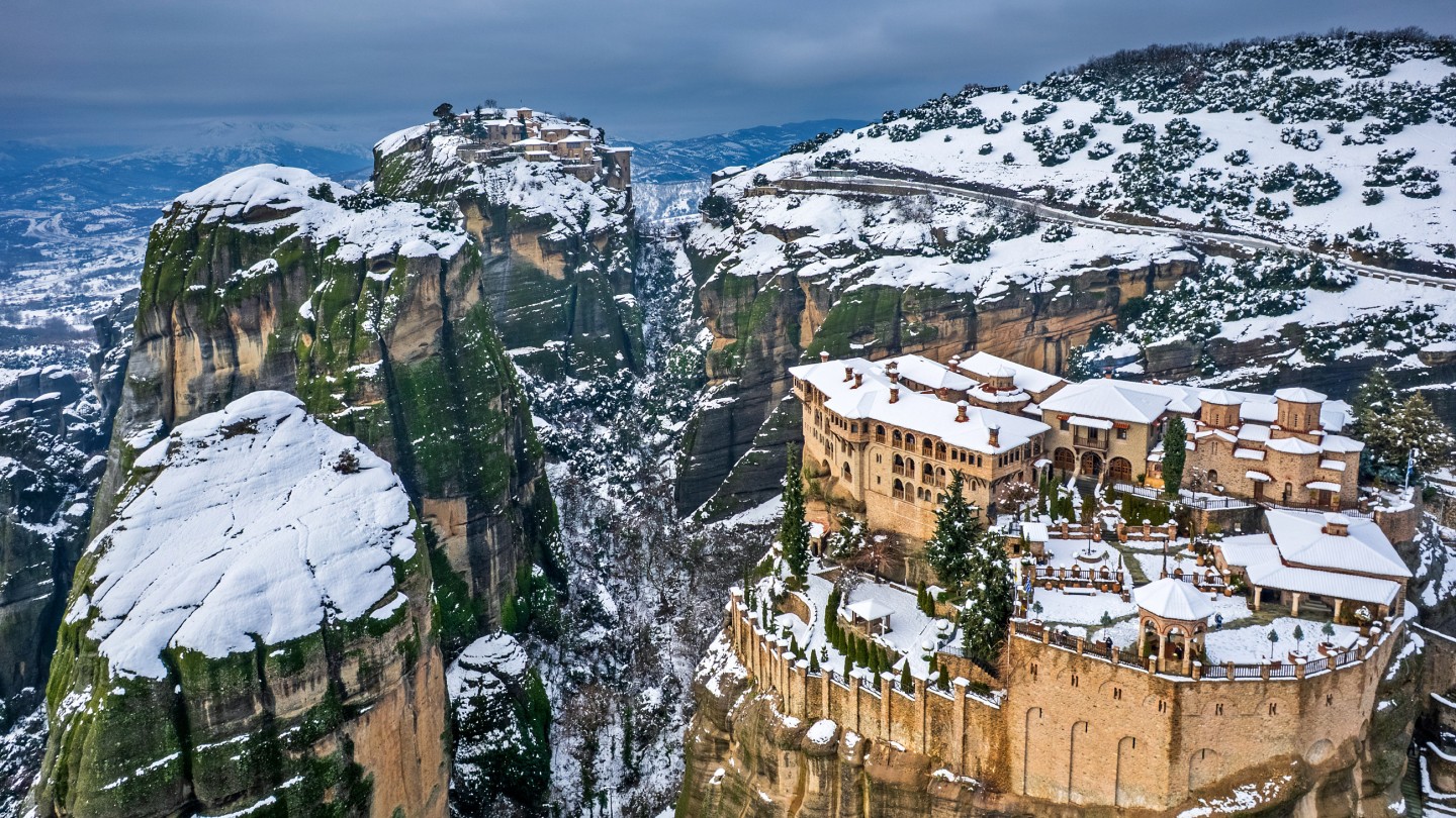 Μετέωρα χιόνι