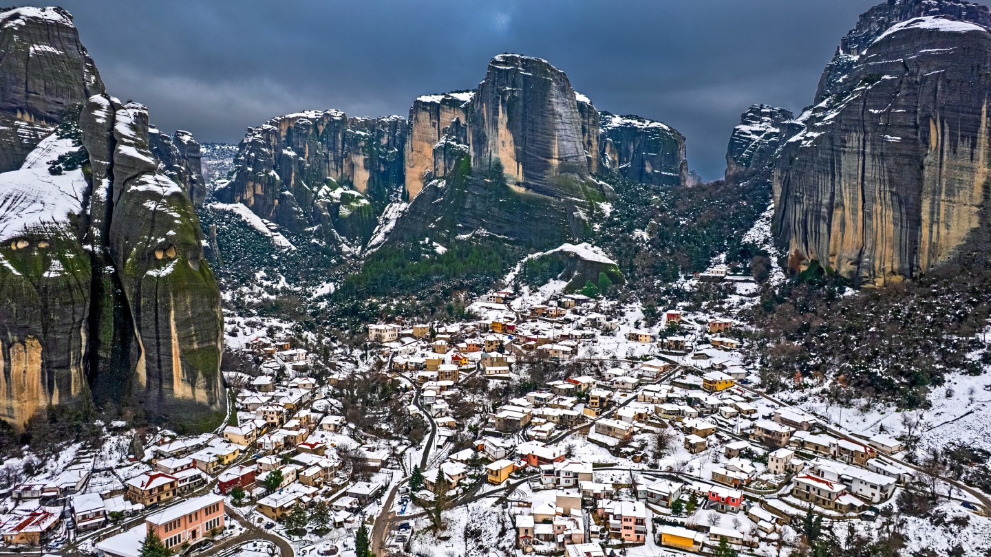 Μετέωρα χιόνι