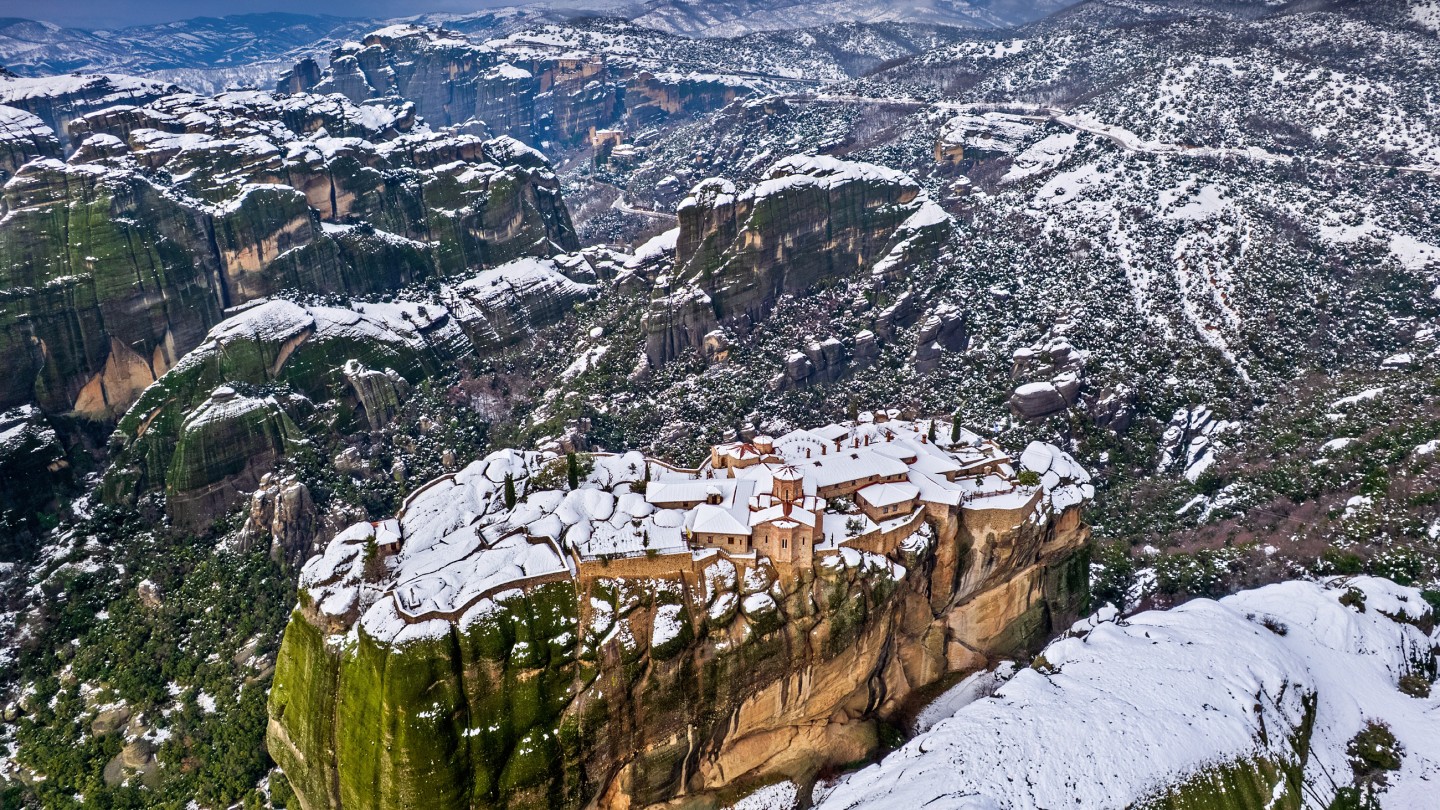 Μετέωρα χιόνι