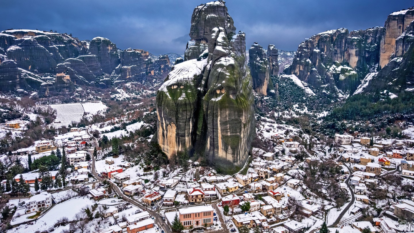 Μετέωρα χιόνι