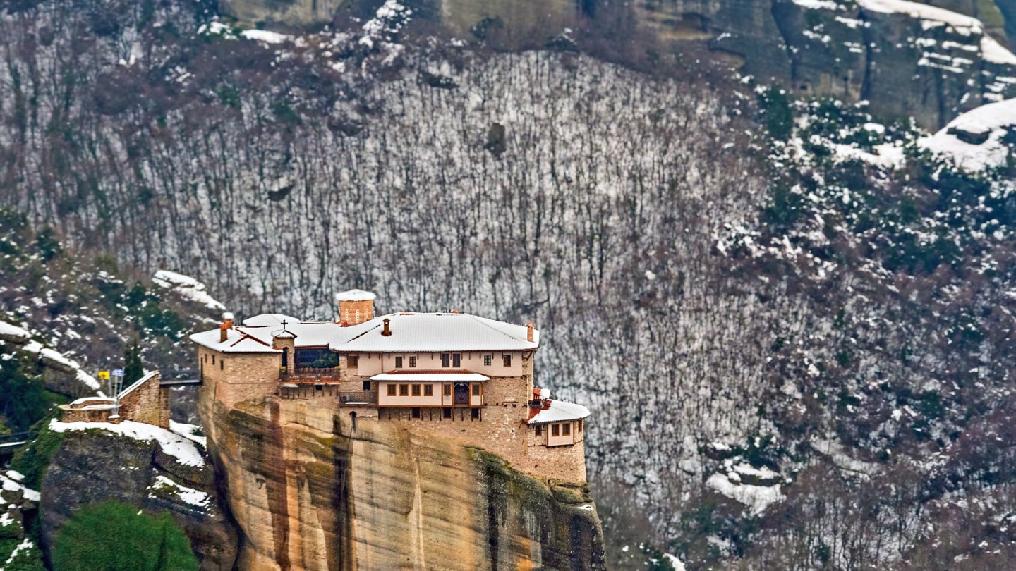 Μετέωρα χιόνι