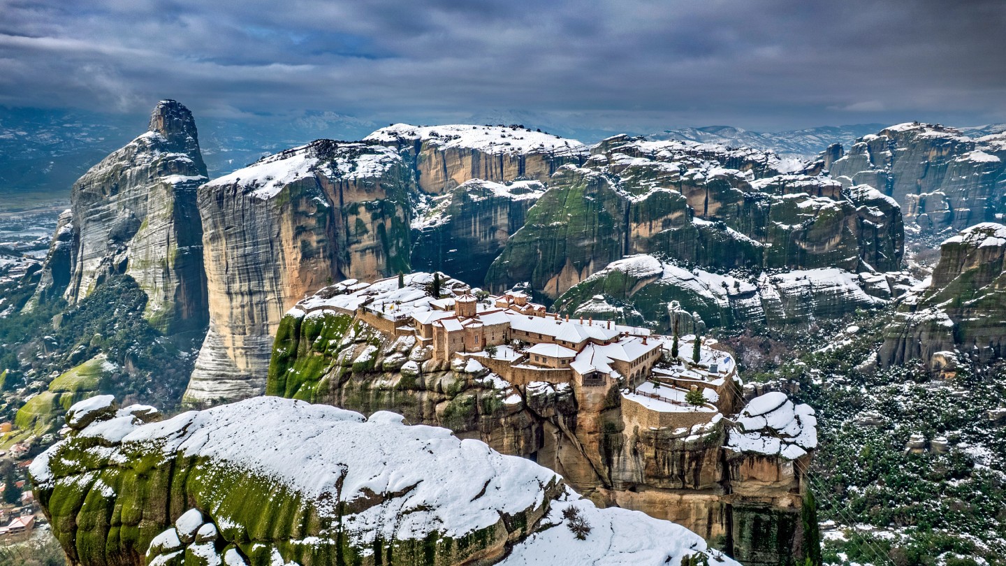 Μετέωρα χιόνι