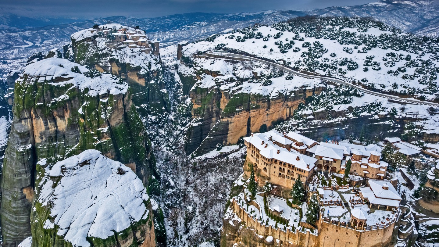 Μετέωρα χιόνι