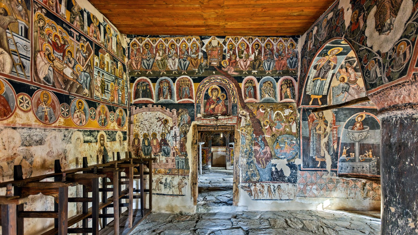 Ο Ναός της Παναγίας στο Πύθιο Ελασσόνας
