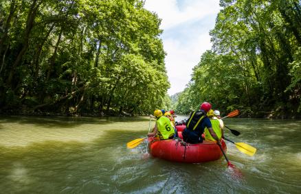 Rafting στον Πηνειό