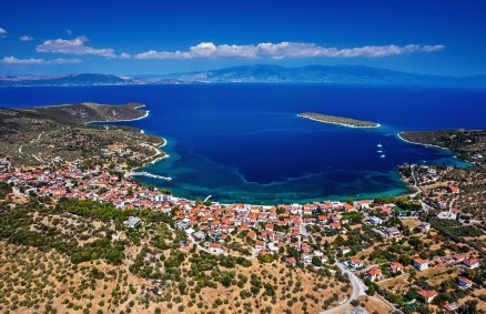 The coastline of Almyros