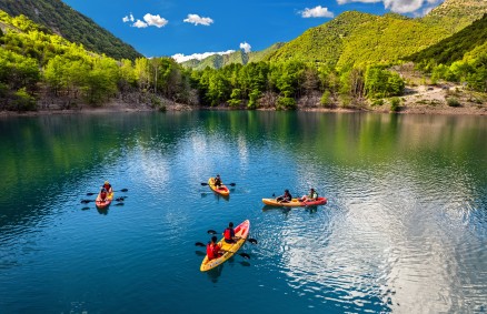 Kayak & Yoga at Lake Stefanias