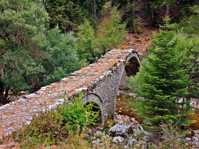 Το Γεφύρι του Μίχου στον Ασπροπόταμο