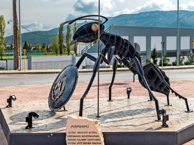 Τι κάνει ένα μυρμήγκι στα Φάρσαλα;