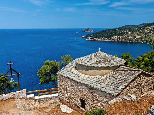 The Chapel of Agioi Anargyroi in Alonnisos
