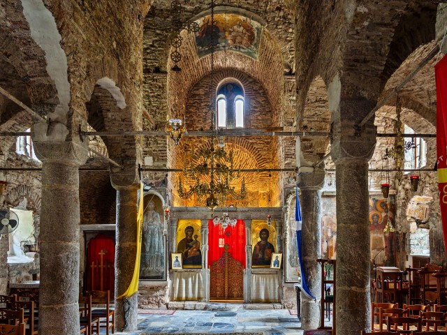 The Church of Porta Panagia in Pyli