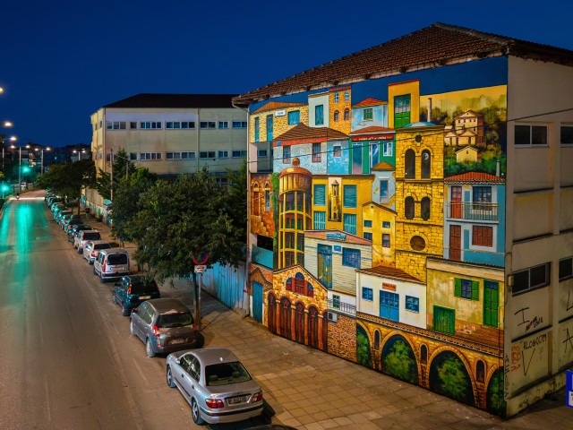 New Impressive Mural in Larissa
